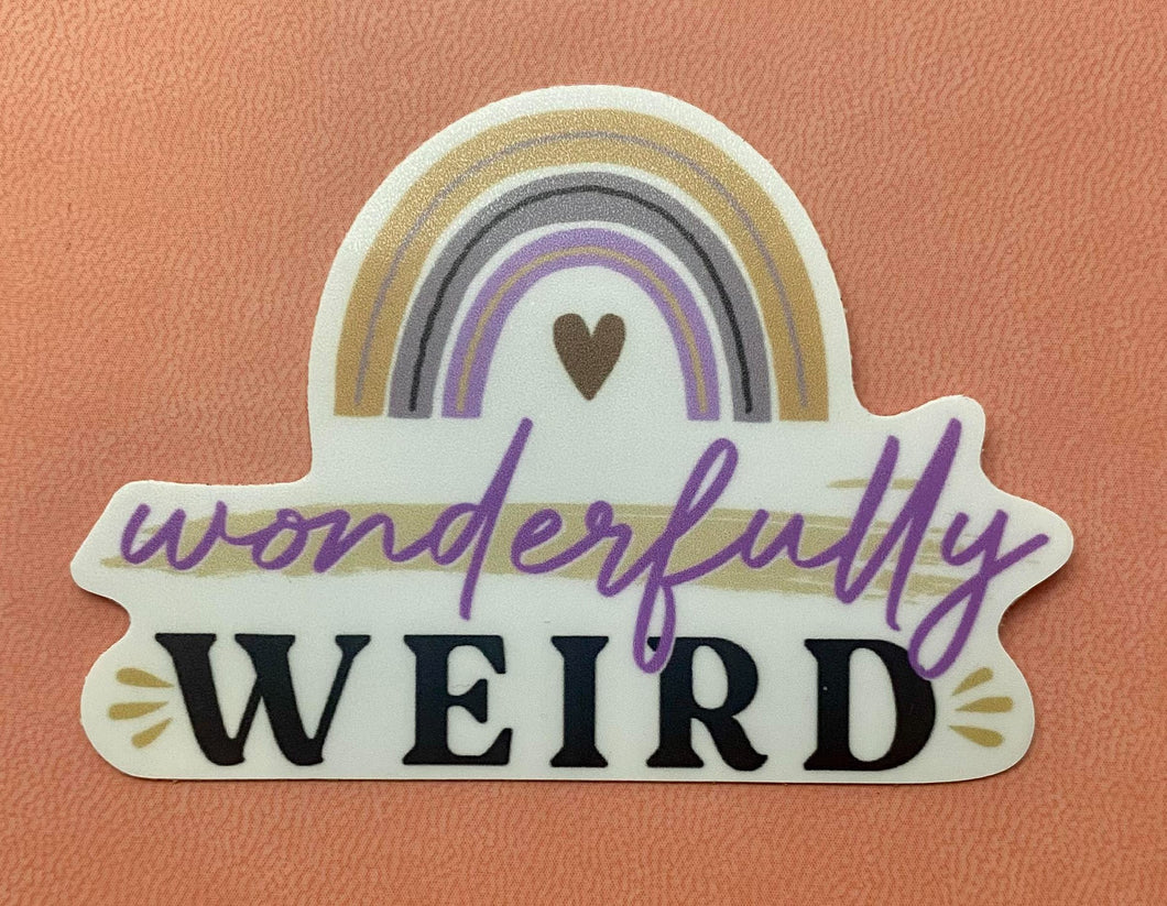 Wonderfully Weird Sticker