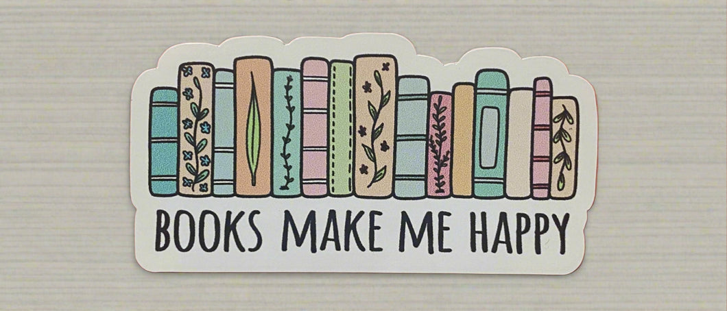 Books make me happy