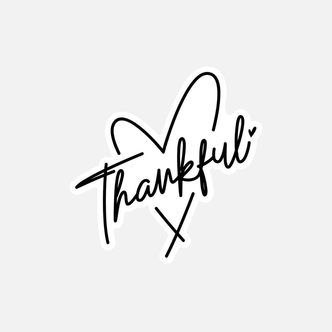 Thankful Sticker