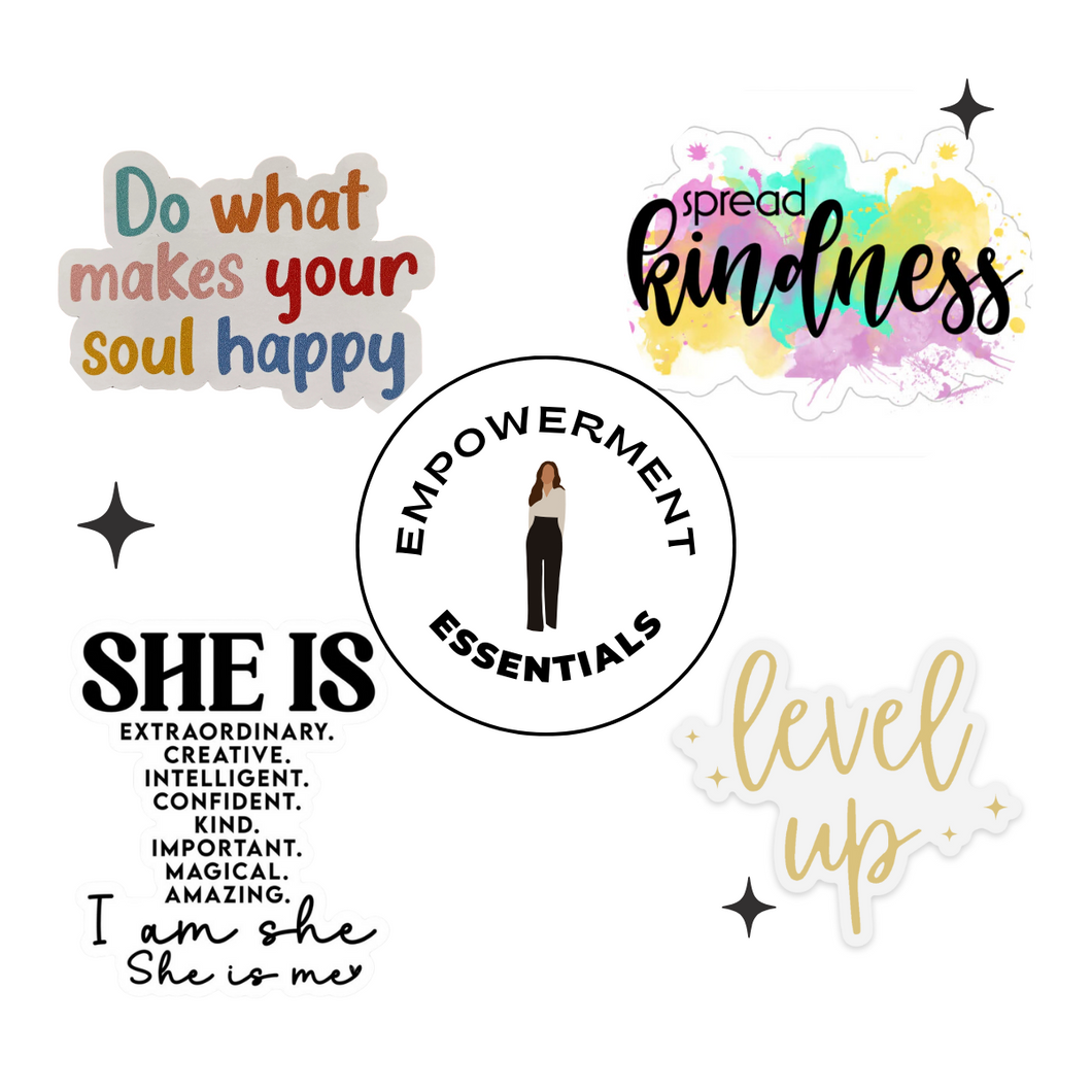 Empowerment Essentials Sticker Bundle for Female Entrepreneurs