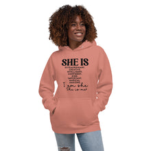 Load image into Gallery viewer, She Is Unisex Hoodie
