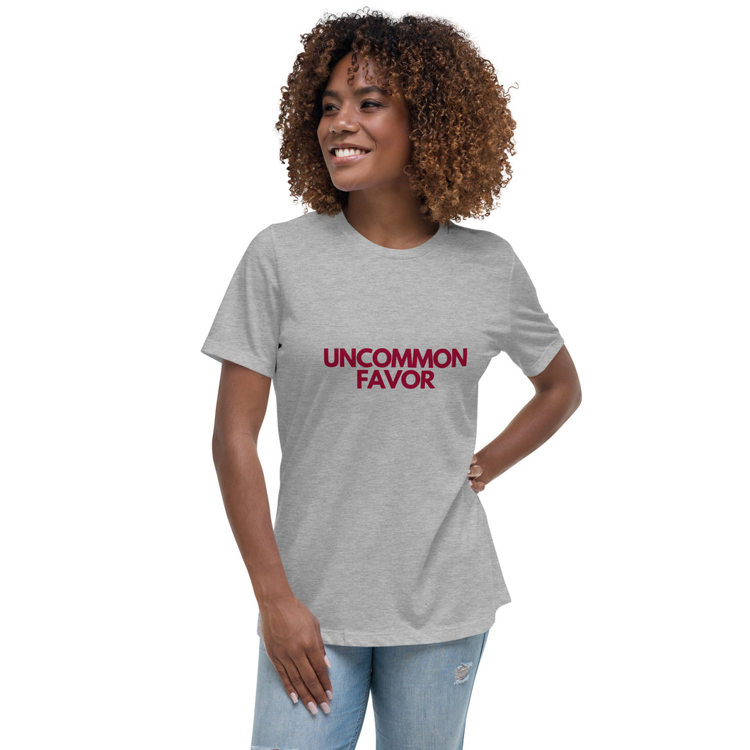 Uncommon Favor (without basketballs) Women's Relaxed T-Shirt