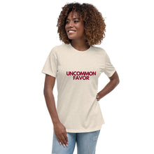 Load image into Gallery viewer, Uncommon Favor (without basketballs) Women&#39;s Relaxed T-Shirt
